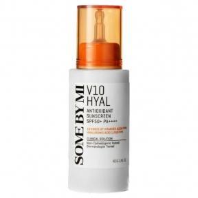 Солнцезащитный санскрин с антиоксидантами SOME BY MI V10 Hyal Antioxidant Sunscreen SPF50+/PA++++ 40ml