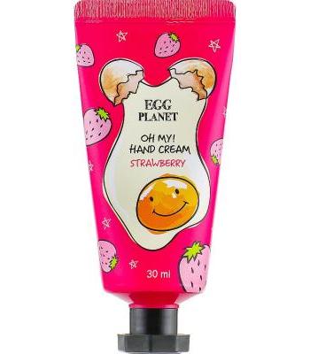 Крем для рук «Клубника» Daeng Gi Meo Ri Egg Planet Strawberry OH MY Hand Cream 30ml