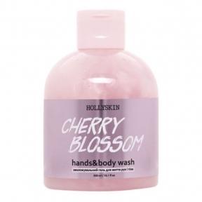 Увлажняющий гель для мытья рук и тела Hollyskin Cherry Blossom 300ml
