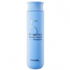 Шампунь із пробіотиками для ідеального об'єму волосся Masil 5 Probiotics Perfect Volume Shampoo 300ml