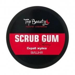 Cкраб жвачка для тела с ароматом вишни Top Beauty Scrub Gum Cherry 250 мл