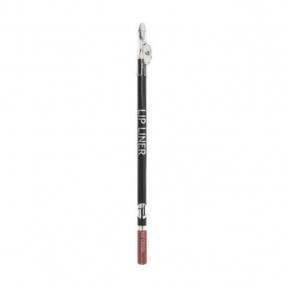 Олівець для губ дерев'яний з точилкою Jovial Luxe Lip Liner 107 Матовий Cocoa Світло-бежевий