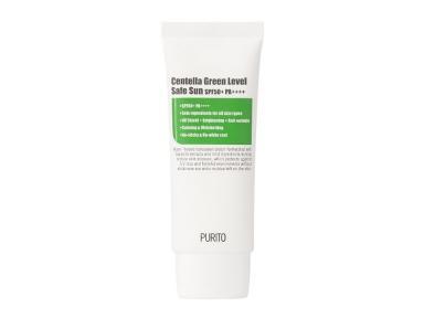 Солнцезащитный крем успокаивающий с экстрактом центеллы Purito Centella Green Level Safe Sun 50+PA++++ 60ml