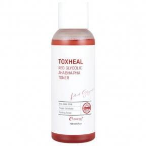 Пилинг-тонер с гликолевой кислотой Esthetic House Toxheal Red Glycolic AHA-BHA-PHA Toner 180ml