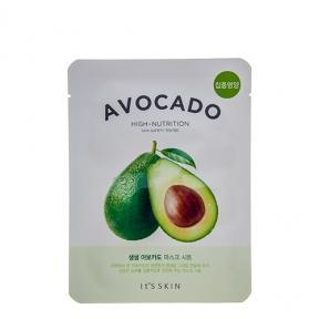 Тканевая маскадля лица с экстрактом авокадо It's Skin The Fresh Avocado Mask Sheet 21ml