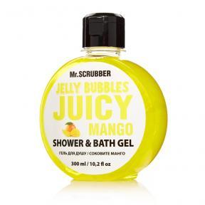 Гель для душа «Juicy Mango» Mr.Scrubber Jelly Bubbles Shower & Bath Gel, 300ml