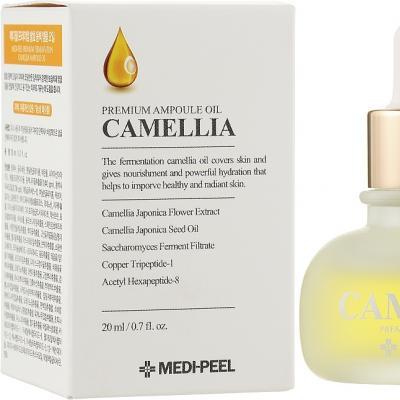 Сыворотка для лица восстанавливающая ампульная с камелией Medi-Peel Premium Fermentation Camellia Ampoule 20ml 0 - Фото 1