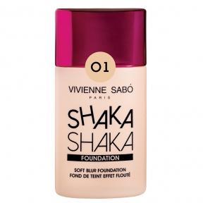 Тональный крем с натуральным блюр-эффектом для лица Vivienne Sabo Shaka Shaka 25ml