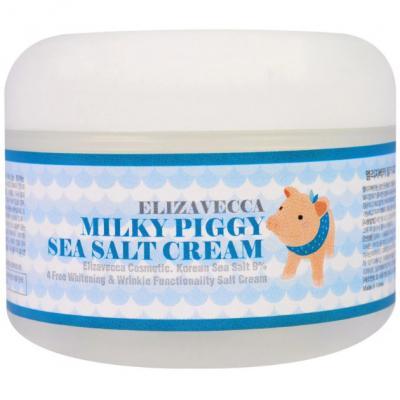 Крем солевой коллагеновый для лица Elizavecca Face Care Milky Piggy Sea Salt Cream 100ml