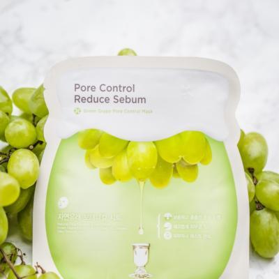 Себорегулирующая тканевая маска с экстрактом зеленого винограда Frudia Green Grape Pore Control  Mask  0 - Фото 1