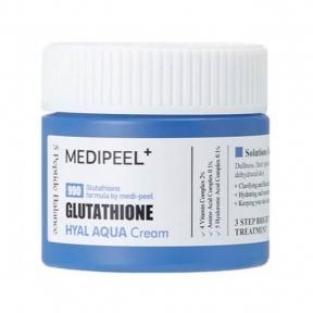 Зволожуючий вітамінний крем-гель для сяйва шкіри Medi-Peel Glutathione Hyal Aqua Cream 50ml