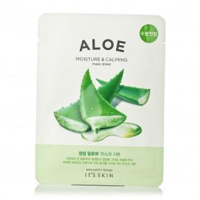 Маска тканевая увлажняющая для успокоения кожи с экстрактом алоэ It's Skin The Fresh Mask Sheet Aloe 18g