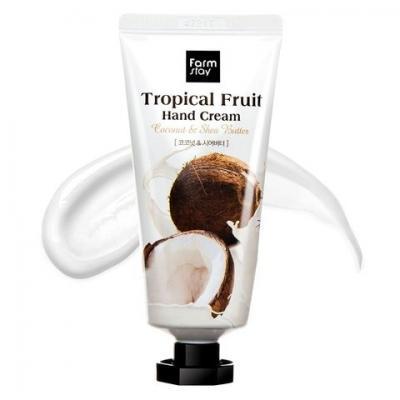 Крем для рук увлажняющий с экстрактом кокоса и маслом ши FarmStay Tropical Fruit Hand Cream Coconut & Shea Butter 50ml 0 - Фото 1