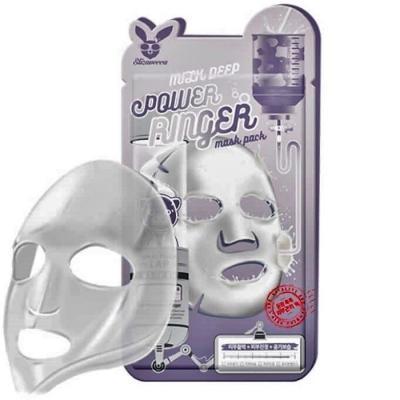 Маска тканевая молочно-цветочная Elizavecca Face Care Milk Deep Power Ring Mask Pack 23ml
