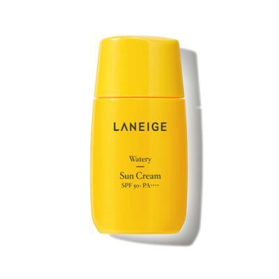 Солнцезащитный крем омолаживающий с лизином Laneige Watery Sun Cream SPF50+ PA++++ 50ml 2 - Фото 2