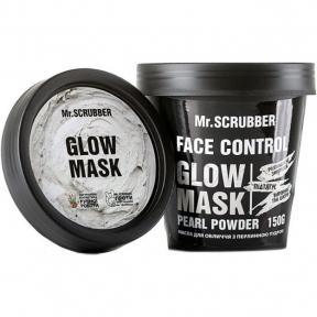 Маска для лица с жемчужной пудрой Mr.scrubber Face Control Glow Mask, 150g