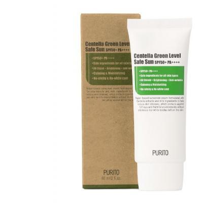 Солнцезащитный крем успокаивающий с экстрактом центеллы Purito Centella Green Level Safe Sun 50+PA++++ 60ml 0 - Фото 1