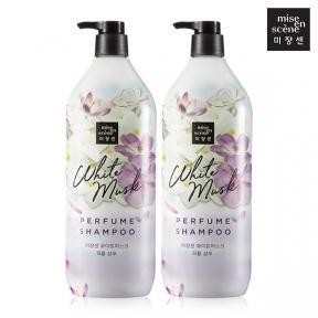 Шампунь укрепляющий парфюмированный с экстрактом белого мускуса White Musk Perfume Shampoo Mise en Scene 1100ml