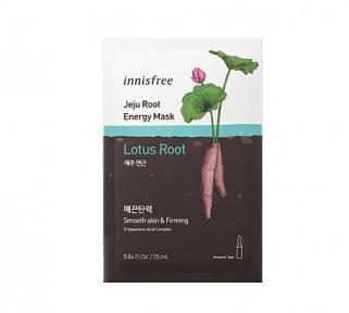 Jeju Root Energy Mask 25ml*1ea #Lotus Root. Тканевая маска для упругости кожи