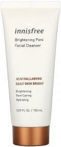Пенка осветляющая для умывания лица с экстрактом халлабона Innisfree Jeju Hallabong Brightening Pore Facial Cleanser 150ml