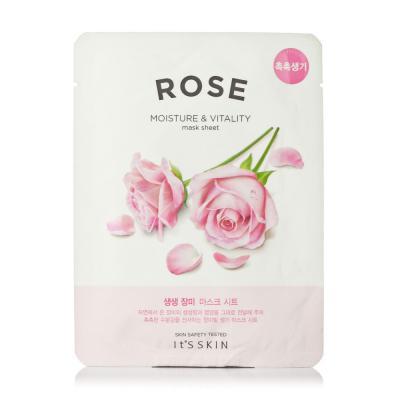 Маска тканевая успокаивающая для глубокого увлажнения кожи с экстрактом розы It's Skin The Fresh Mask Sheet Rose 18g