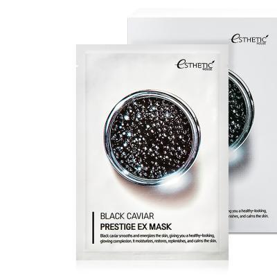 Тканевая маска против морщин с экстрактом черной икры Esthetic House Black Caviar Prestige EX Mask 25ml