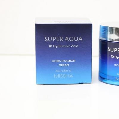 Крем Cупер Увлажняющий С Гиалуроновой Кислотой Missha Super Aqua Ultra Hyalron Cream 70ml 0 - Фото 1