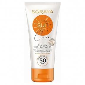 Сонцезахисний крем для обличчя з блакитною агавою і трегалозою Soraya Sun Care SPF50 40ml