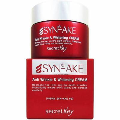 Крем Антивозрастной С Пептидами И Змеиным Ядом Secret Key SYN-AKE Anti Wrinkle&Whitening Cream 50ml 0 - Фото 1
