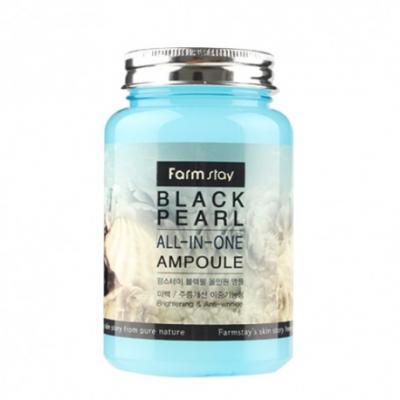 Сыворотка ампульная с экстрактом черного жемчуга для лица FarmStay Black Pearl All-in-one Ampoule 250ml