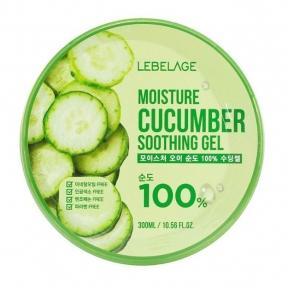 Зволожуючий гель для тіла з огірком Lebelage Moisture Cucumber 100% Soothing Gel 300ml