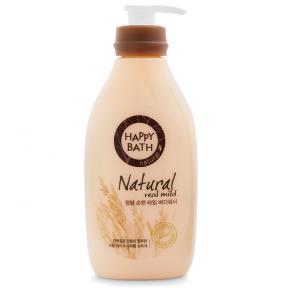 Гель Для Душа С Экстрактом Пшеницы Happy Bath  Natural Real Mild Rice Body Wash 900ml