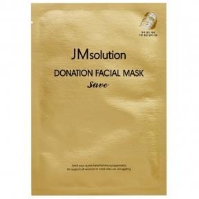 Маска тканинна зволожуюча для обличчя JMsolution Donation Facial Mask Save 37ml