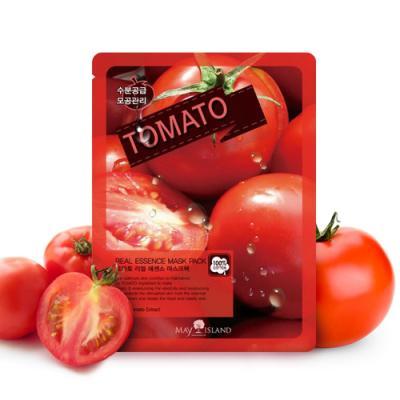 Маска тканевая для лица с экстрактом томата May Island Real Essence Tomato Mask Pack 25ml