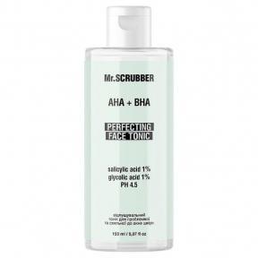 Отшелушивающий тоник для проблемной и подверженной акне кожи Mr.Scrubber AHA+BHA 150ml