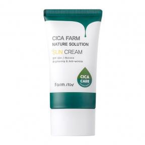 Крем сонцезахисний FarmStay Cica Farm Nature Solution Sun Cream SPF50 + 50ml