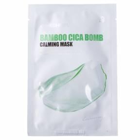 Маска Тканевая Для Лица Успокаивающая С Центеллой И Бамбуком MEDI-PEEL Bamboo Cica Bomb Calming Mask 25ml