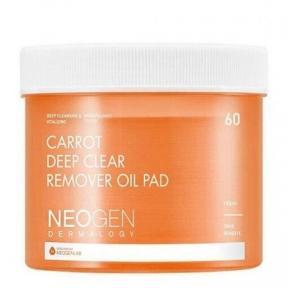 Педи очищаючі гідрофільні з морквяною олією Neogen Dermalogy Carrot Deep Clear Remover Oil Pad