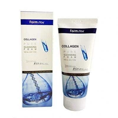 Пена для умывания омолаживающая с коллагеном FarmStay Collagen Pure Cleansing Foam 180ml 0 - Фото 1