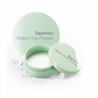 Пудра для сужения пор с березовым соком The Saem Saemmul Perfect Pore Powder 5g 0 - Фото 1