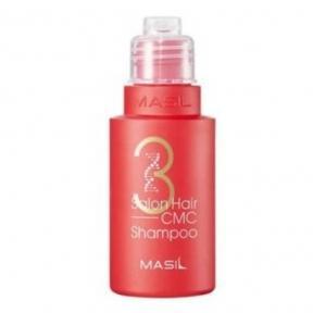 Зміцнюючий шампунь для волосся з амінокислотами Masil 3 Salon Hair CMC Shampoo 50ml