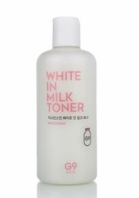 Осветляющий тонер с молочными протеинами G9Skin White In Milk Toner 300ml