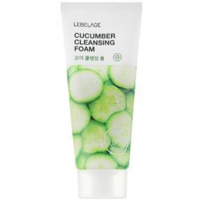 Пенка для умывания с экстрактом огурца Lebelage Cucumber Cleansing Foam 100ml