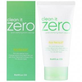 Пенка для комби и жирной кожи Banila Co Clean it Zero Pore Clarifying Foam Cleanser 150ml