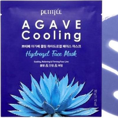 Маска Гидрогелевая Освежающая Увлажняющая С Экстрактом Агавы Petitfee  Agave Cooling Hydrogel Face Mask 1 - Фото 2