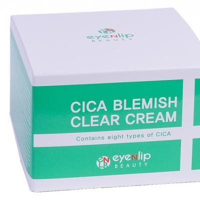 Крем для лица с центеллой азиатской от несовершенств кожи Eyenlip Cica Blemish Clear Cream 50g 2 - Фото 3