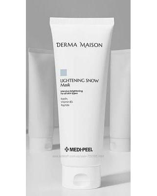 Маска глиняная для выравнивания и осветления тона лица MEDI-PEEL Derma Maison Lightening Snow Mask 250ml