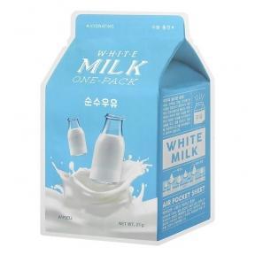 Маска Восстанавливающая С Молочными Протеинами A'pieu White Milk One-Pack