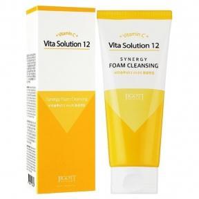 Очищаюча пінка для обличчя Jigott Vita Solution 12 Synergy Foam Cleansing 180ml