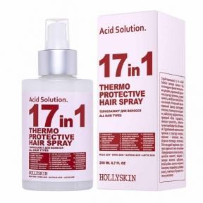 Спрей-термозахист для волосся 17 в 1 Hollyskin Acid Solution 17 In 1 Thermo Protective Hair Spray 200ml
